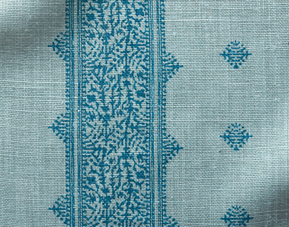 Fez Pillow in Teal Blue