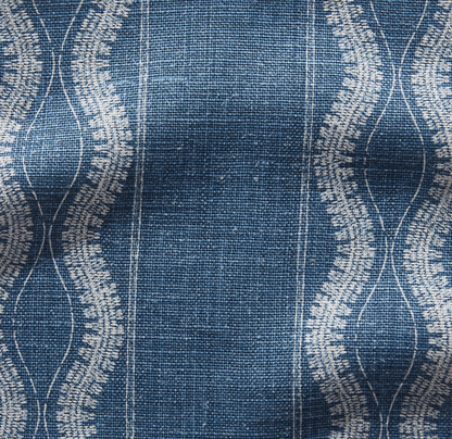 Zanzibar Pillow in Indigo Blue