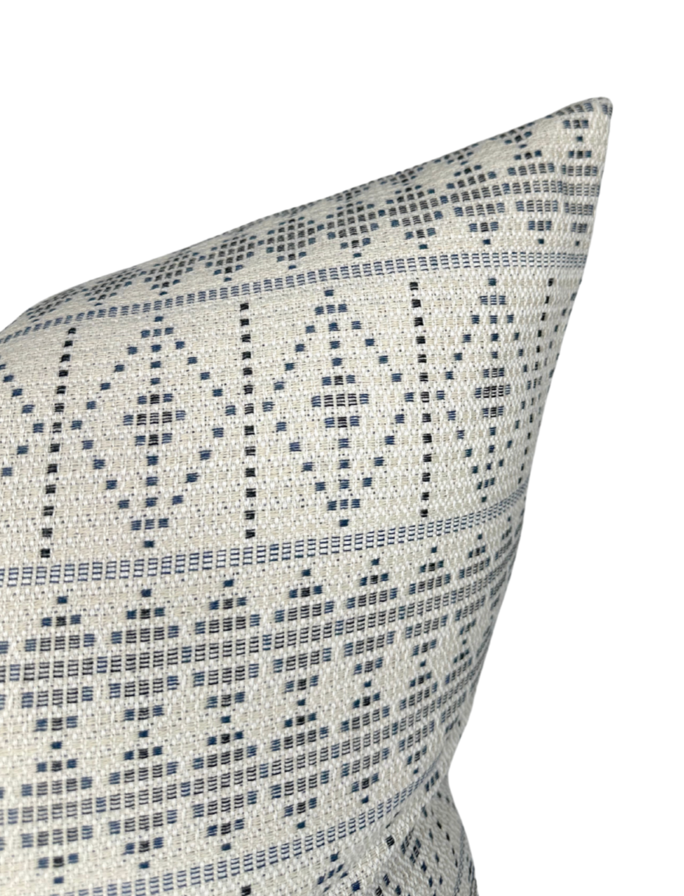 Souk Pillow in Onyx Indigo, Indoor Outdoor Pillows