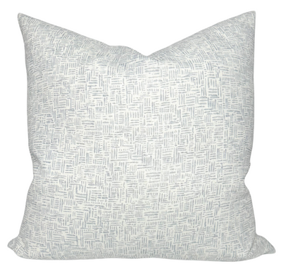 ETCH Pillow in Dove Grey