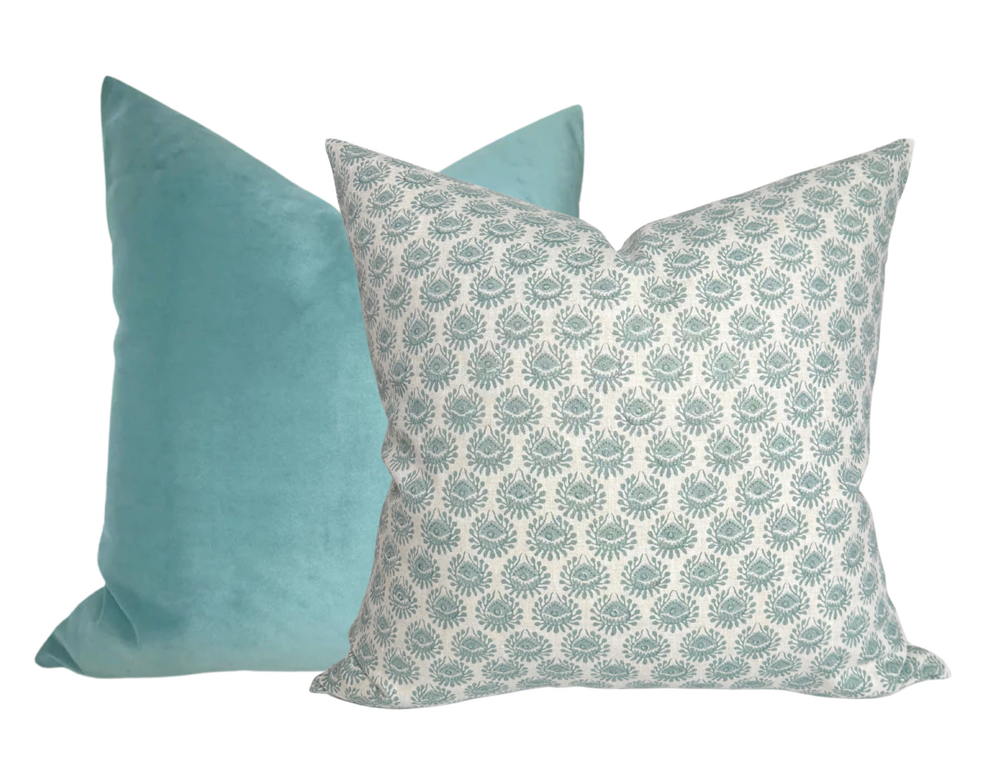 Lyon Pillow in Celadon