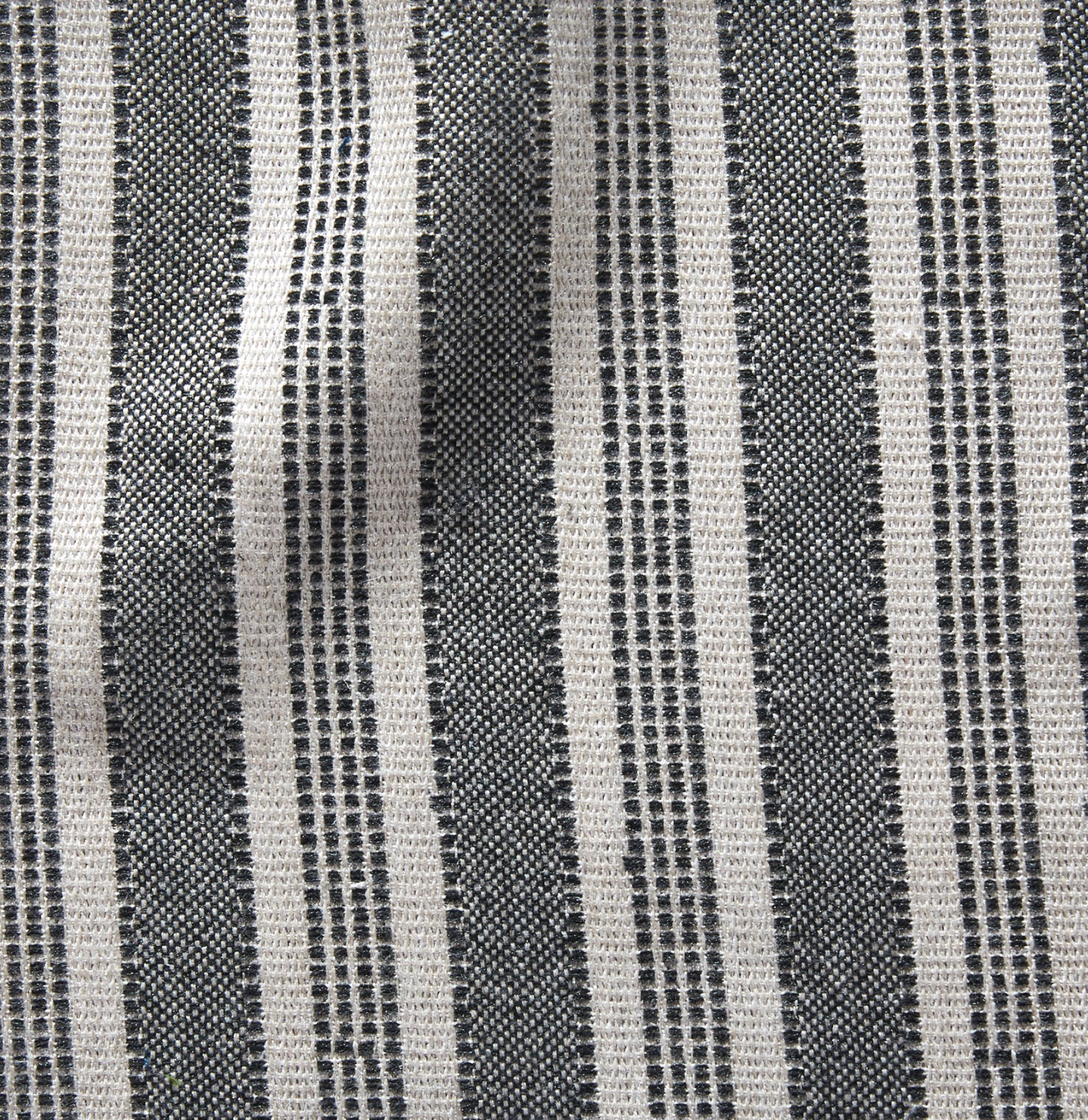 Amida Pillow in Charcoal on Natural