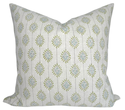 Bombay Pillow in Moss
