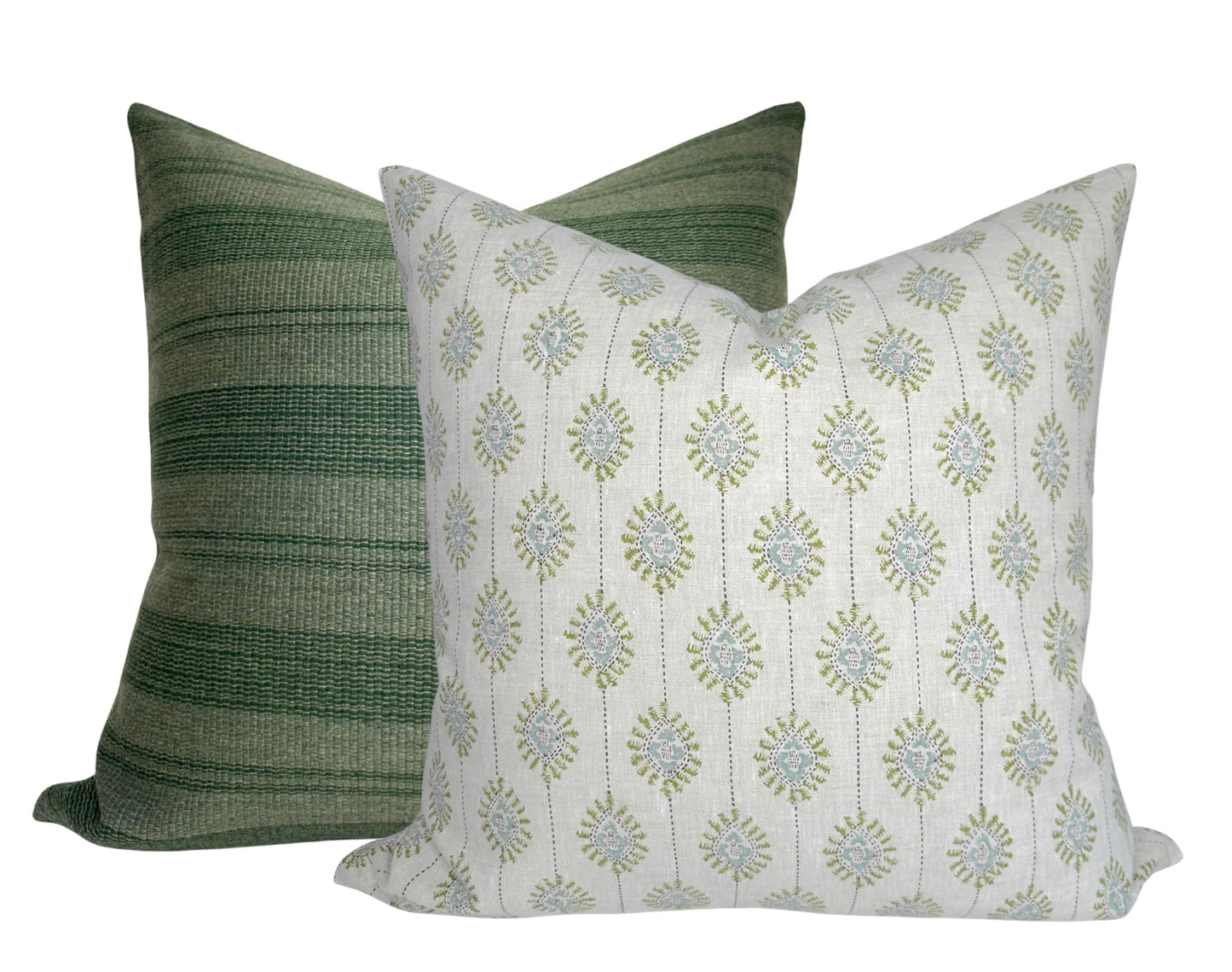 Bombay Pillow in Moss