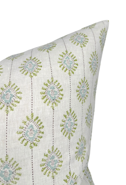 Bombay Pillow in Moss
