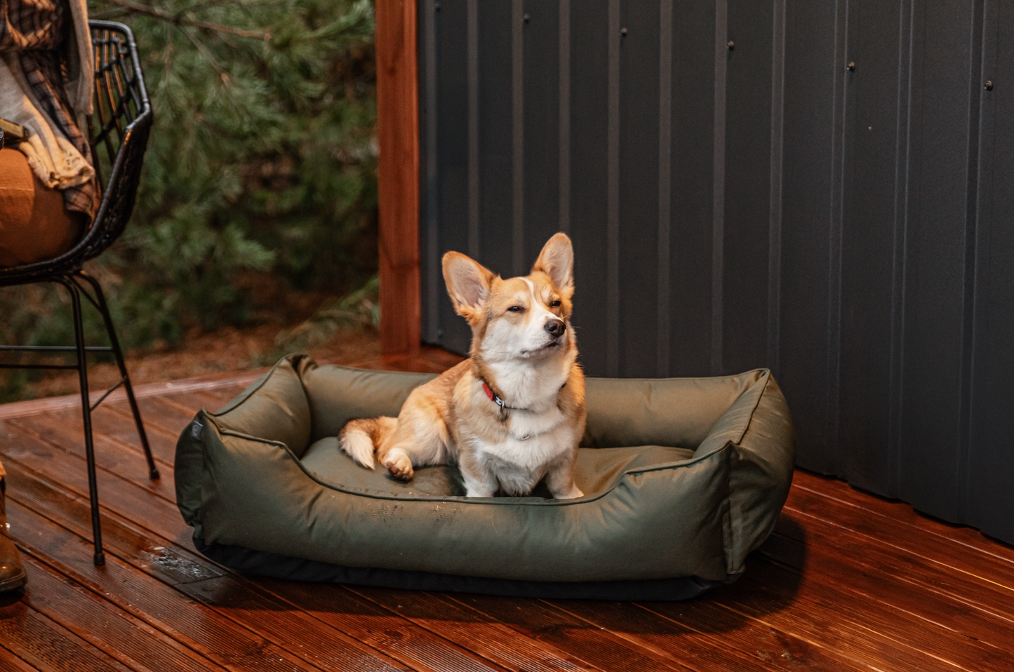 Green Waterproof Sleeper Pet Bed