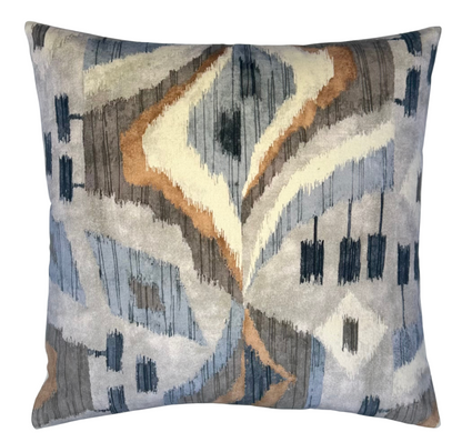 Artesian Velvet Pillow in Birch