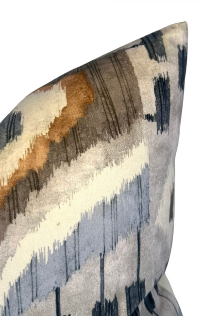 Artesian Velvet Pillow in Birch