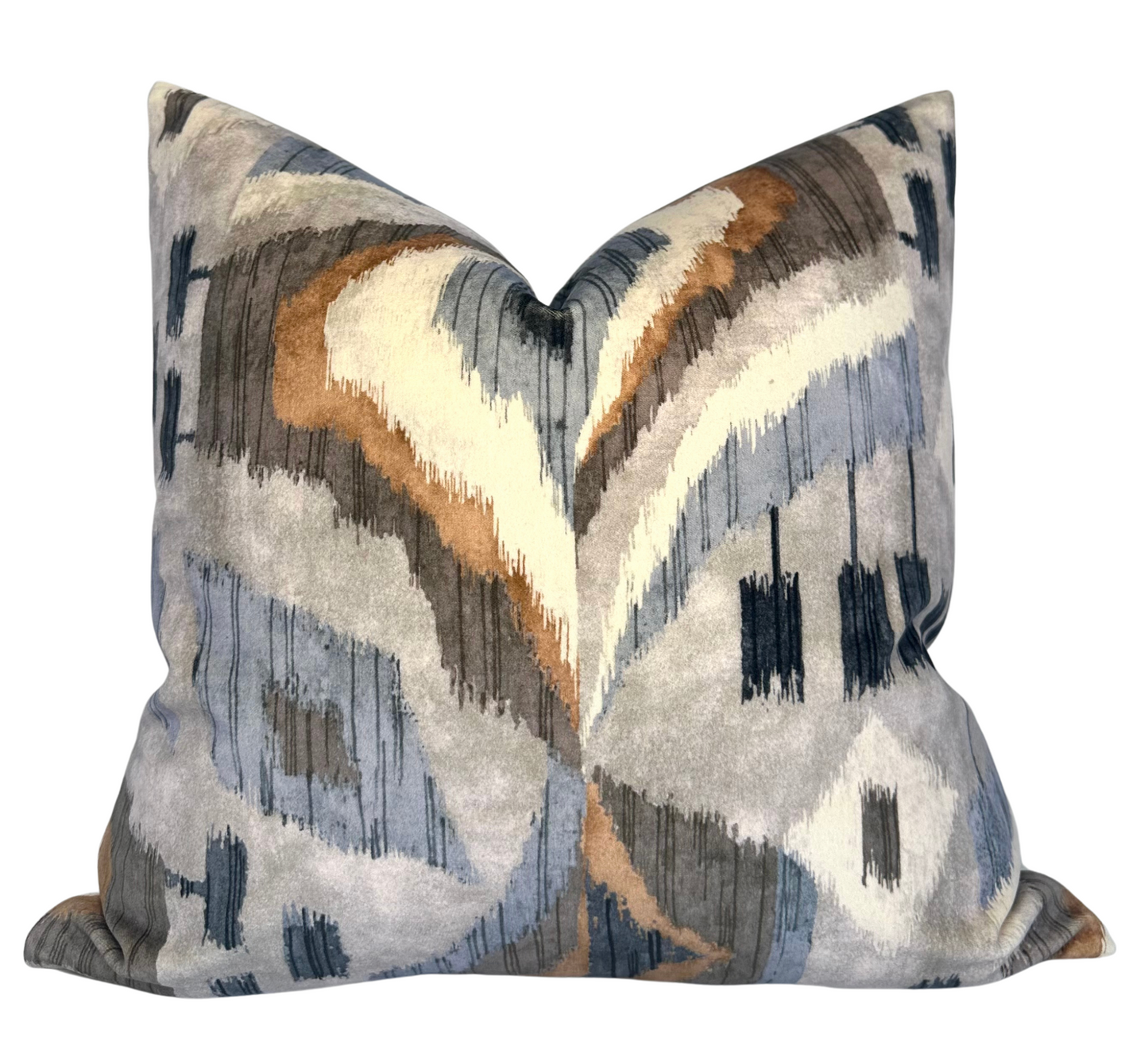Artesian Velvet Pillow in Birch