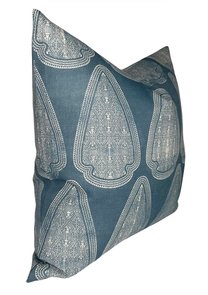 Artemis Pillow in Lake Blue