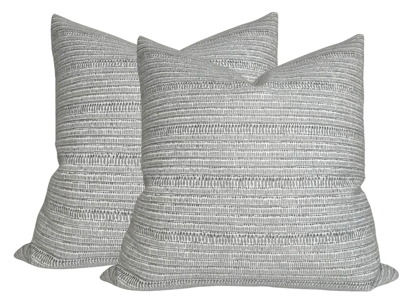 Saqqara Woven Pillow in Albatross