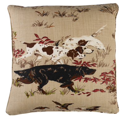 Pointers Pillow in Brown