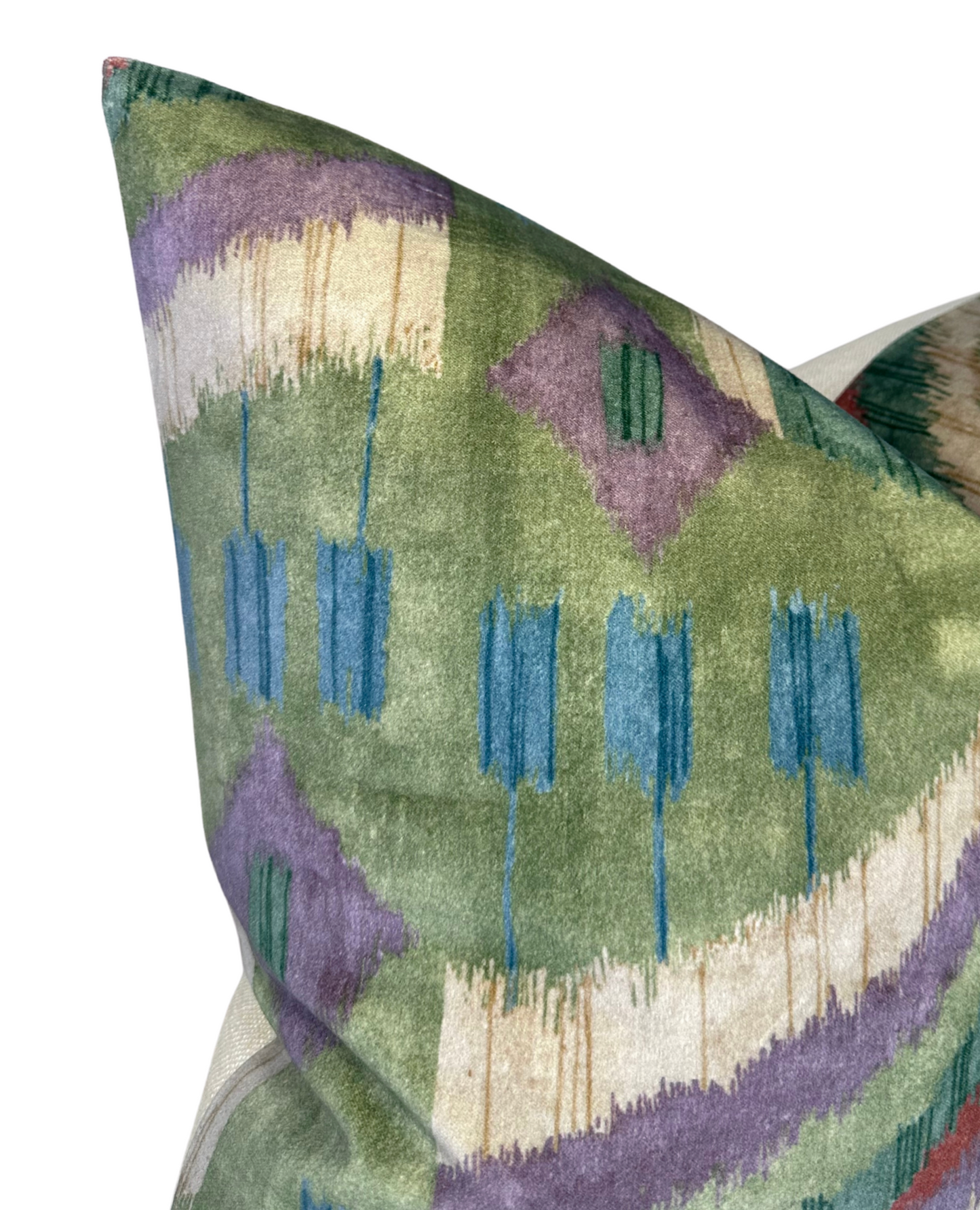 Artesian Velvet Pillow in Wild Sage