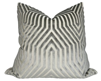 Vanderbilt Pillow in Dove Grey