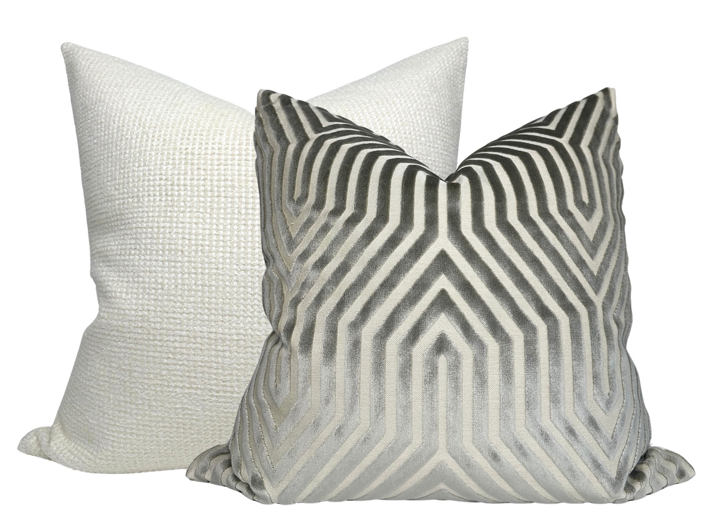 Vanderbilt Pillow in Dove Grey