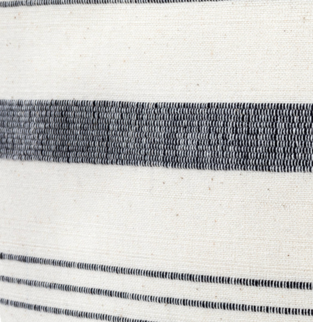 Lima Stripe Pillow in Natural