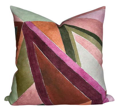 Roulade Pillow in Rose