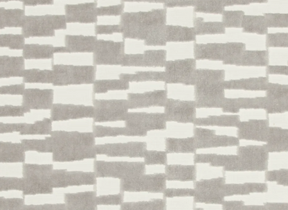 Mod Velvet Pillow in Grey