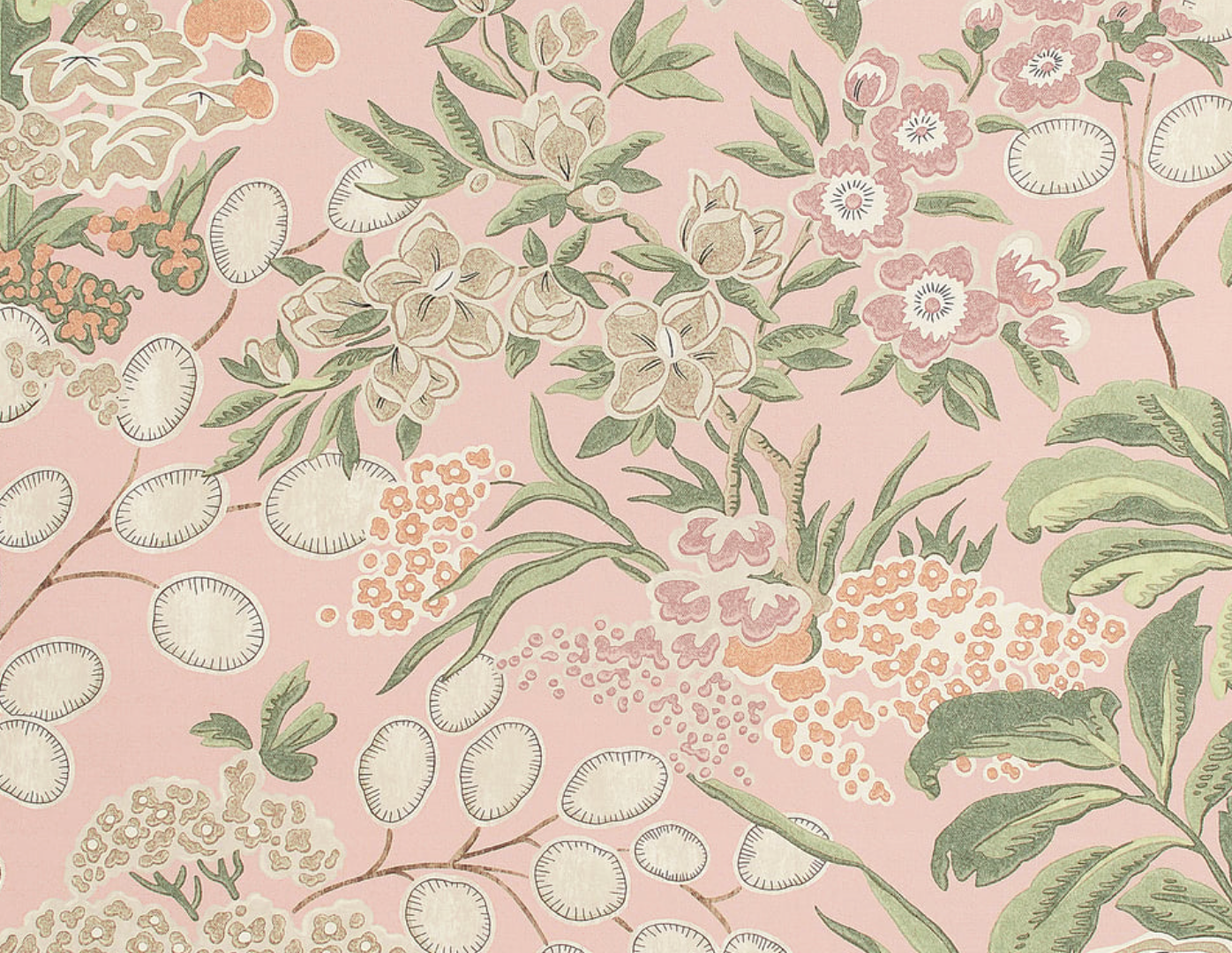 Meadow Floral Pillow in Blush