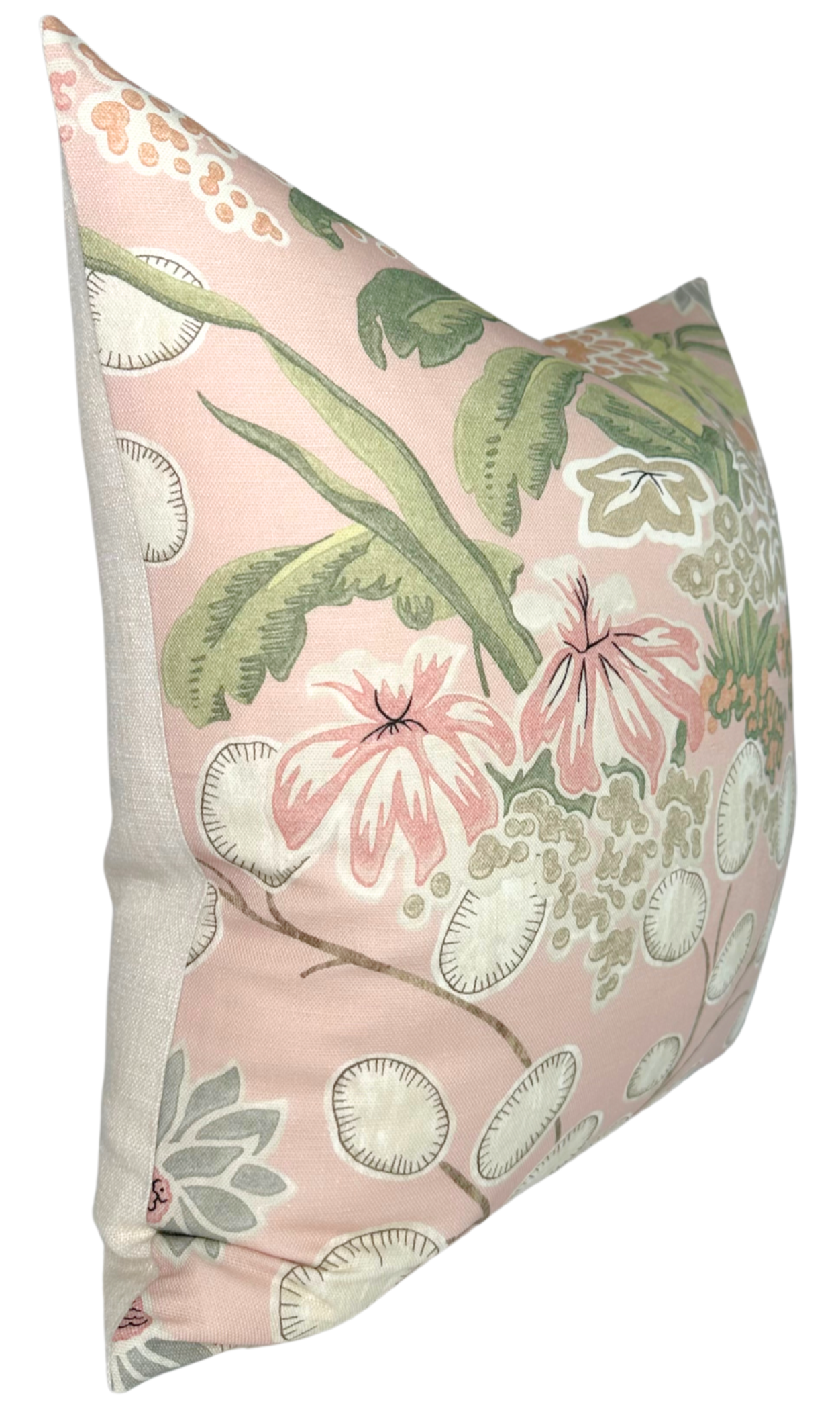 Meadow Floral Pillow in Blush