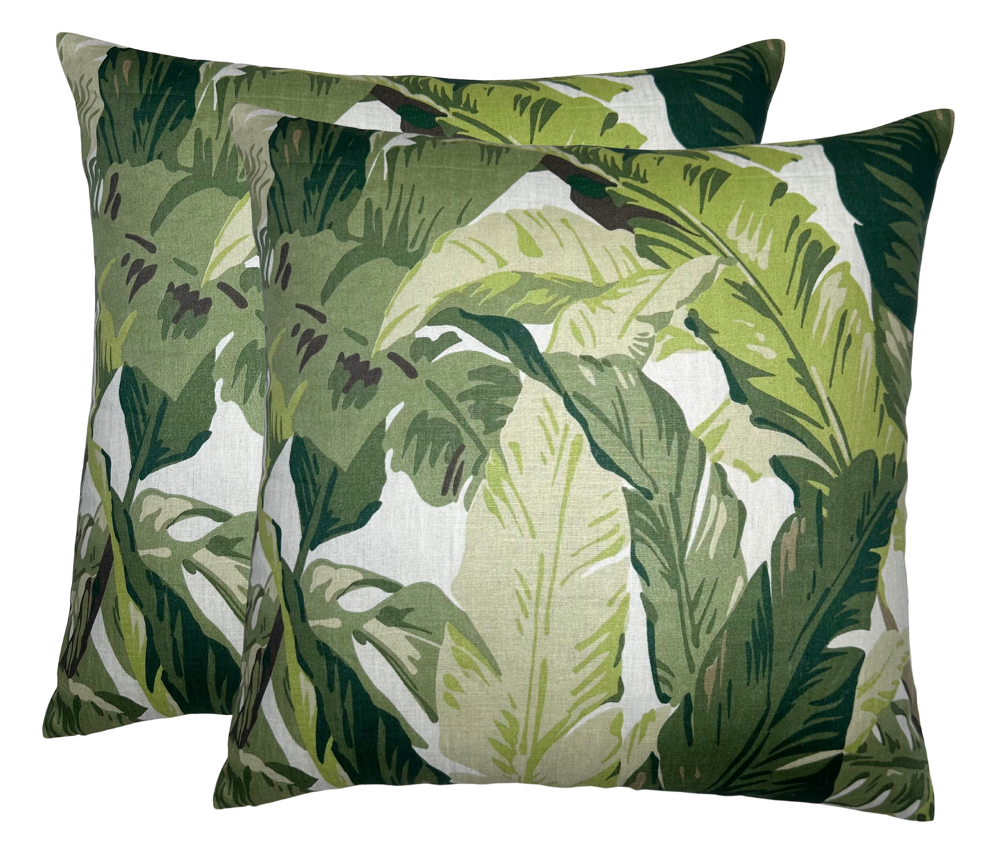 Travelers Palm Pillow in Sage