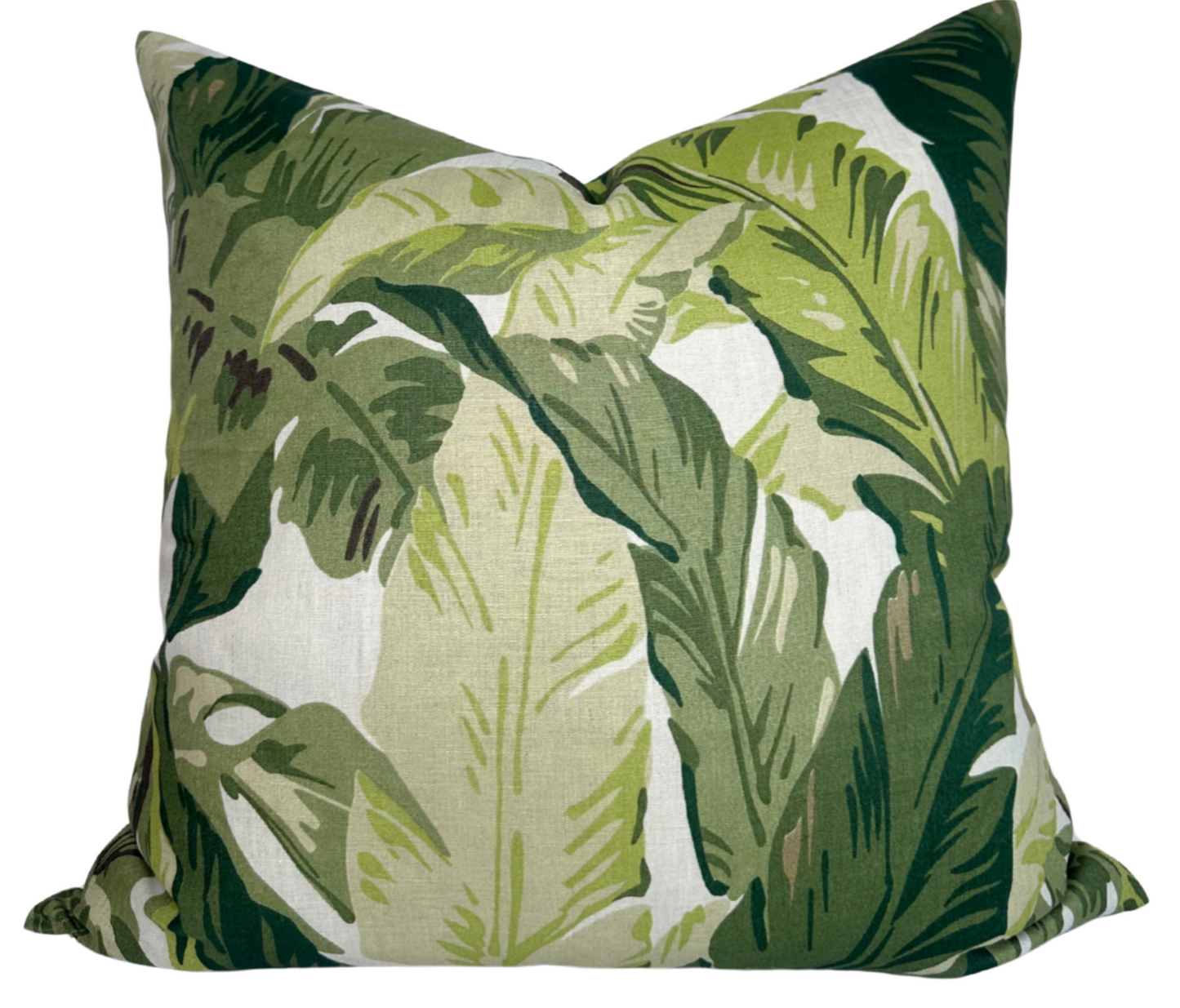 Travelers Palm Pillow in Sage