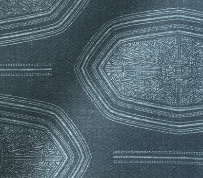 Kamba Pillow in Indigo Blue