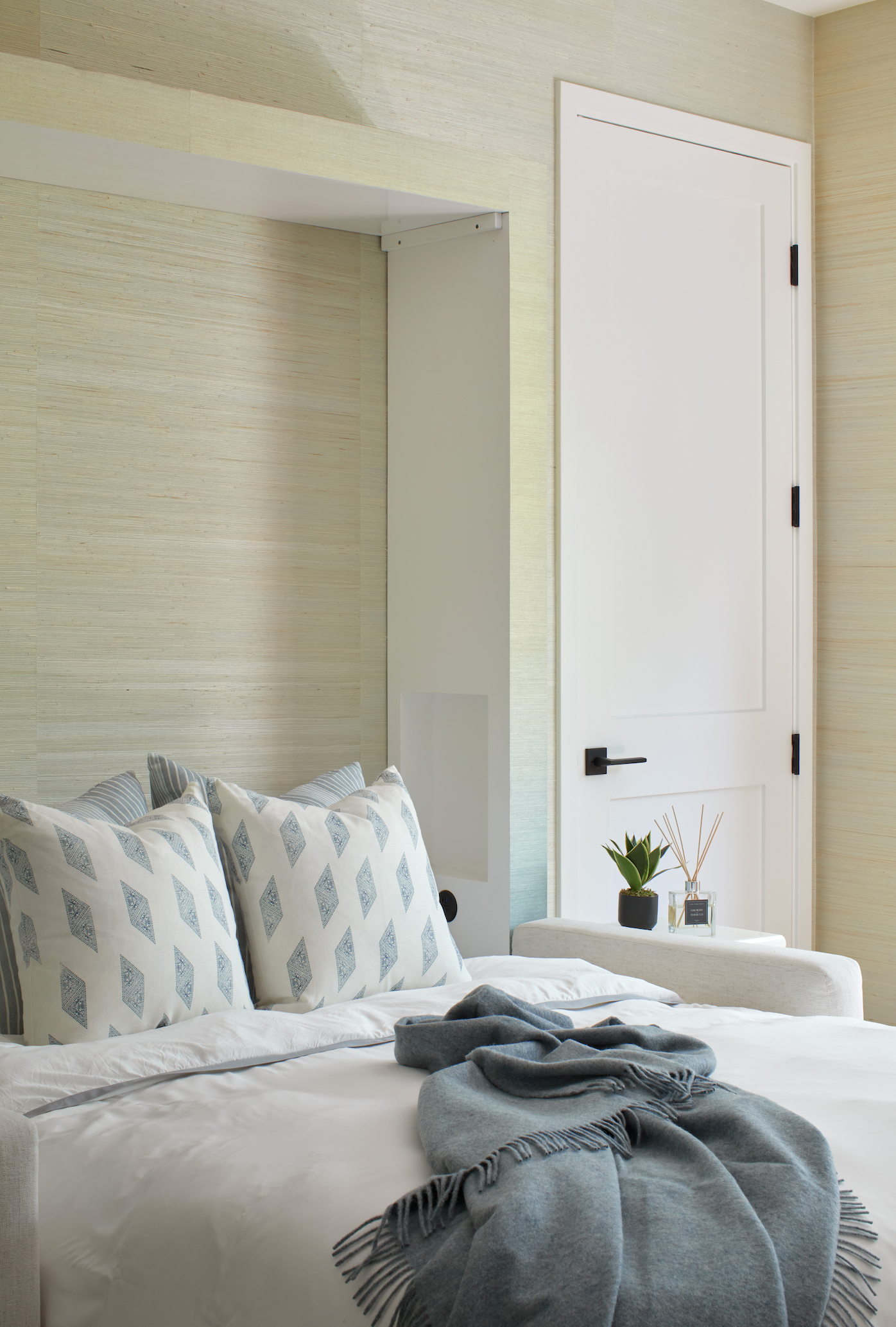 Myriad Pillow in Lake Blue