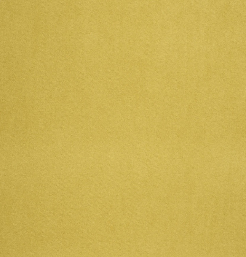 Velvet Pillow In Canary Yellow