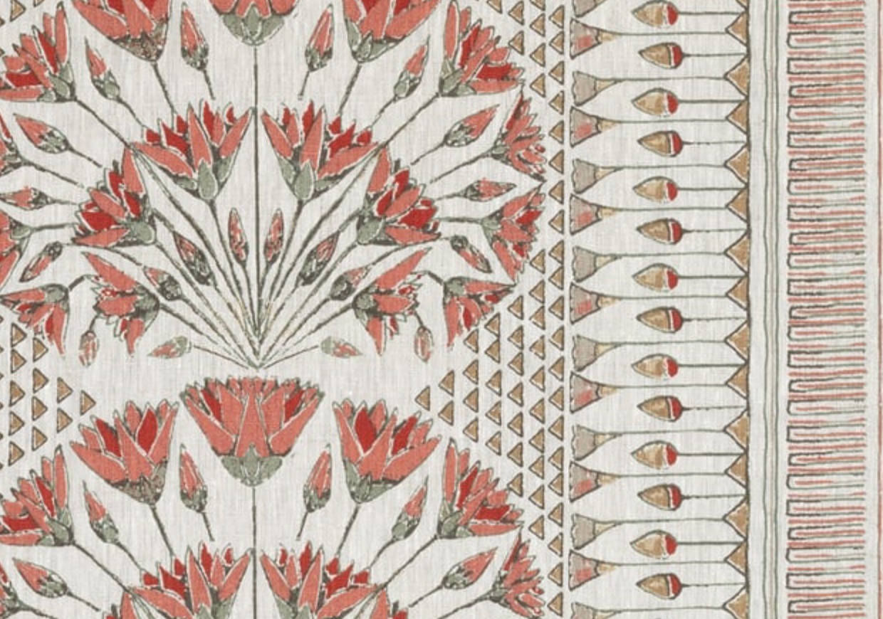 Cairo Pillow in Coral