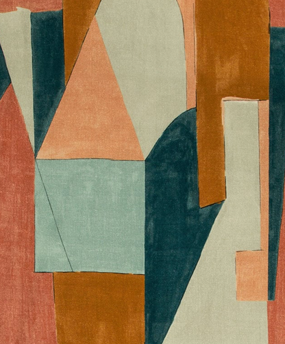 District Pillow in Apricot