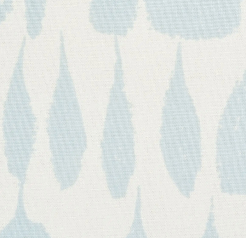 Queen of Spain Pillow in Sky Blue