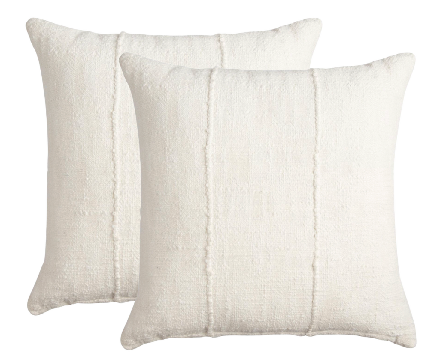 Ivory Mudcloth Pillow