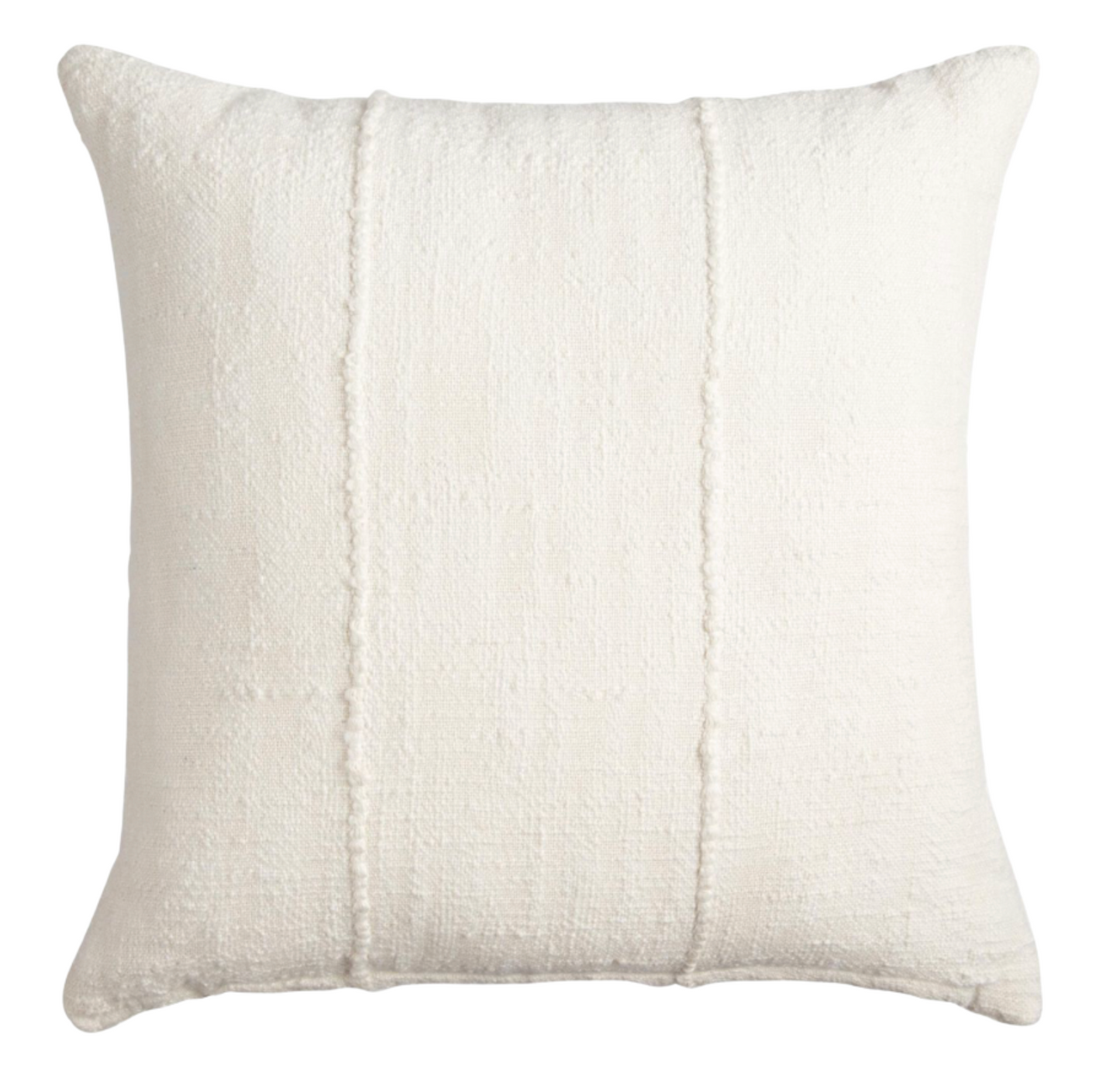 Ivory Mudcloth Pillow