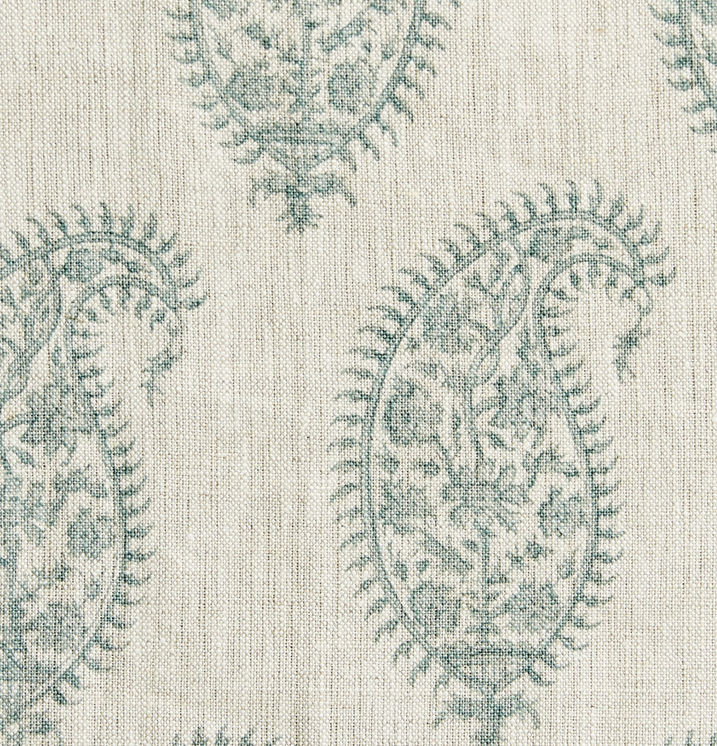 Paisley Pillow in Celadon