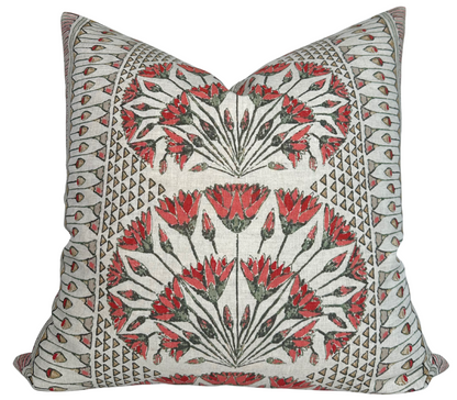 Cairo Pillow in Coral