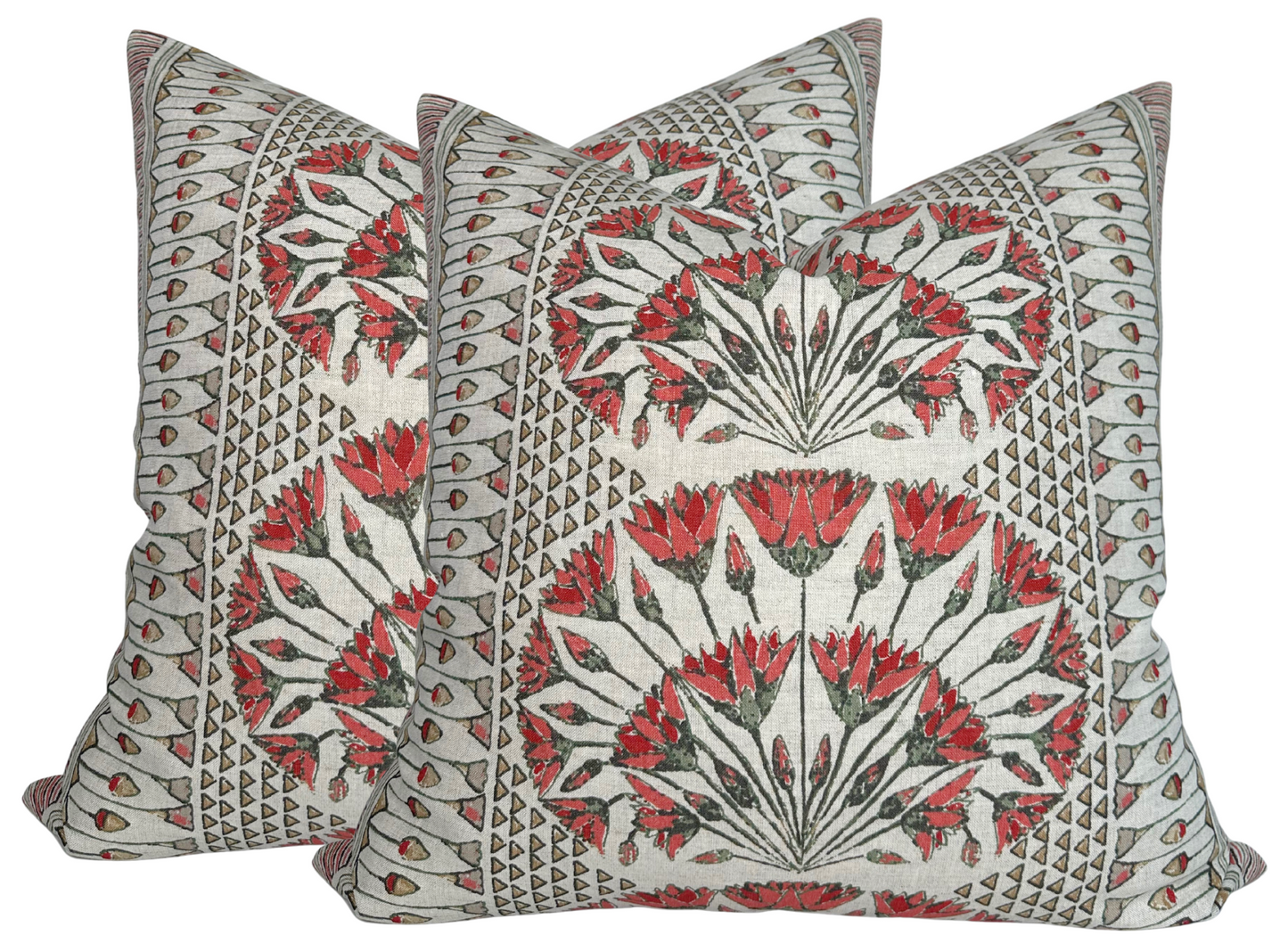 Cairo Pillow in Coral