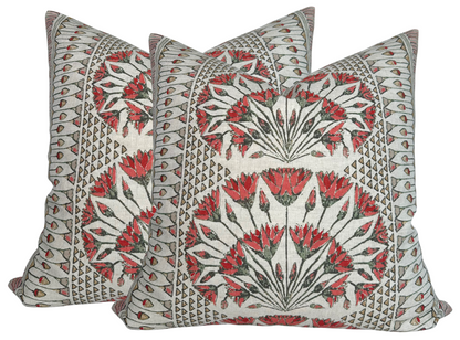 Cairo Pillow in Coral