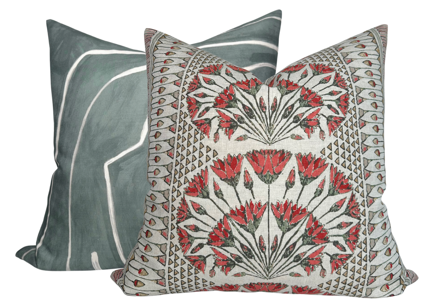 Cairo Pillow in Coral