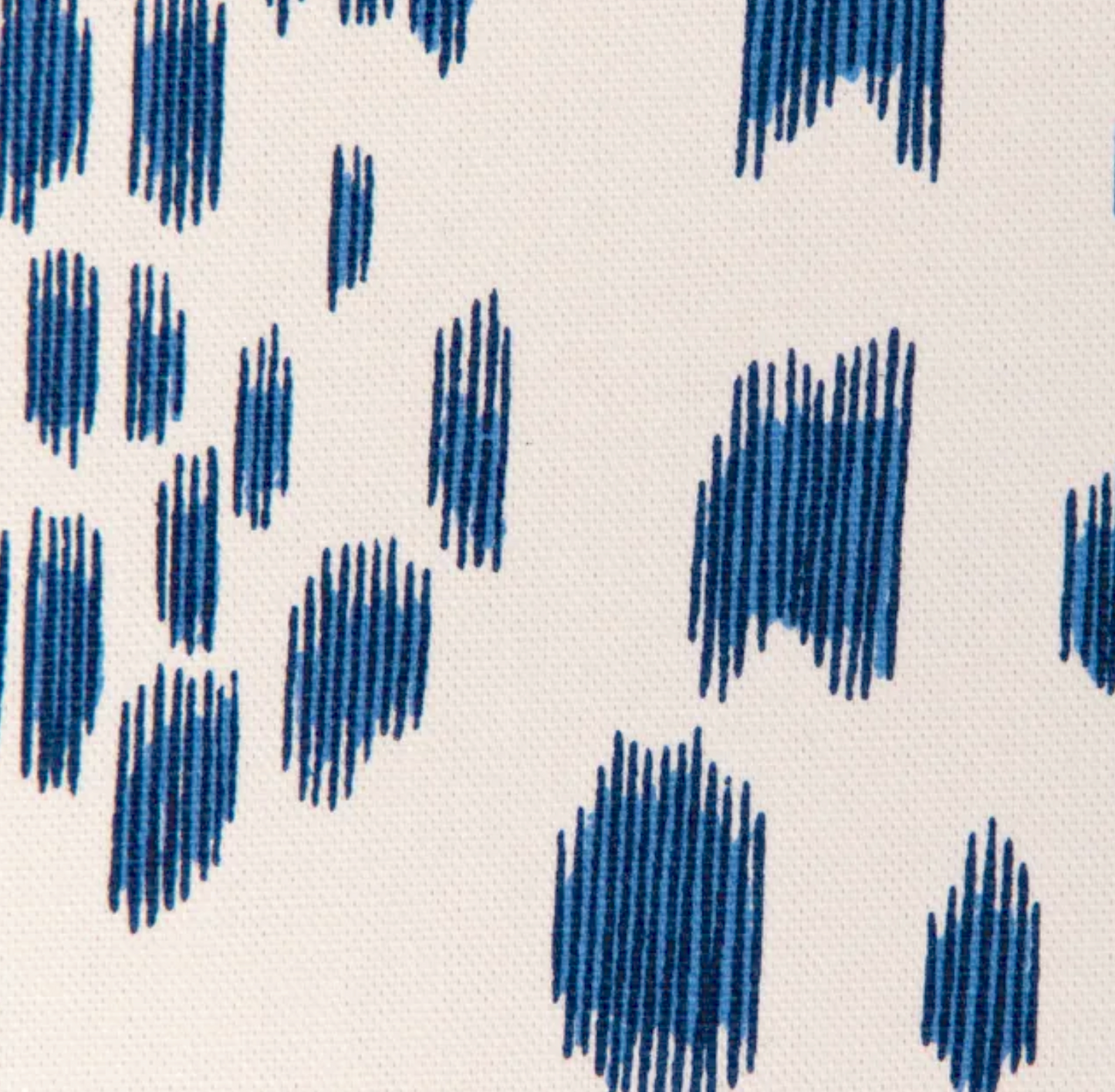 Les Touches Pillow in Blue