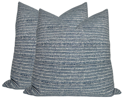 Saqqara Pillow in Atlantic Blue, Walter G Pillows