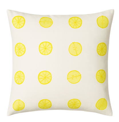 Lemonade Pillow in Yellow
