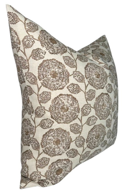 Freedia Pillow in Sepia