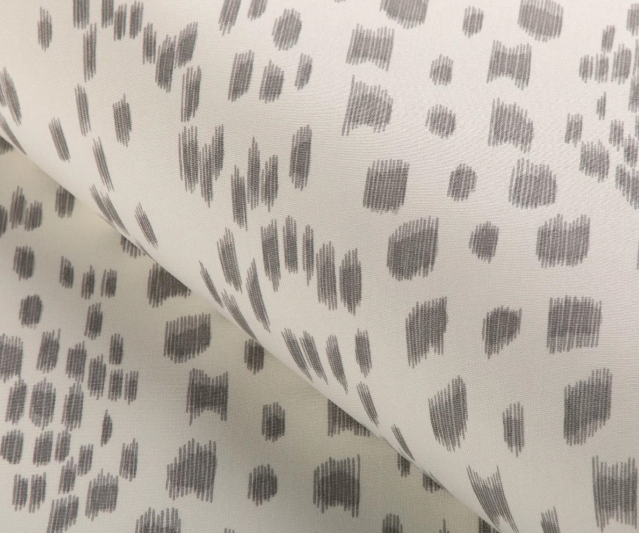 Les Touches Pillow in Gray