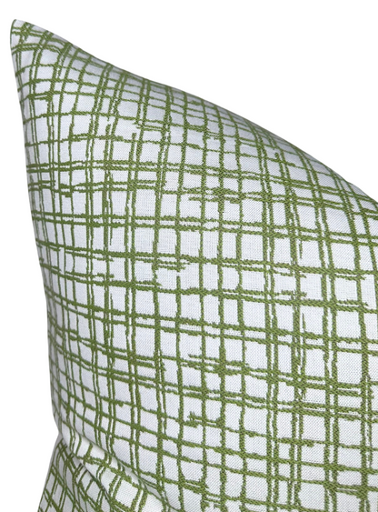 Arcadia Woven Pillow in Sage