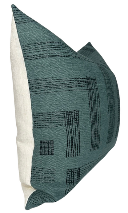 Pastiche Pillow in Spruce Jet