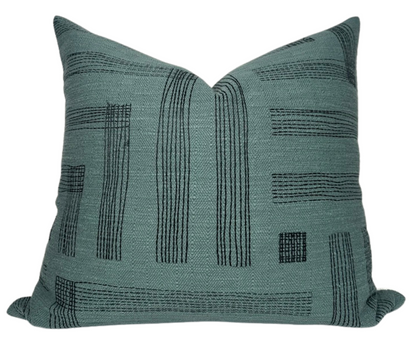 Pastiche Pillow in Spruce Jet