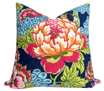 Honshu Pillow in Navy