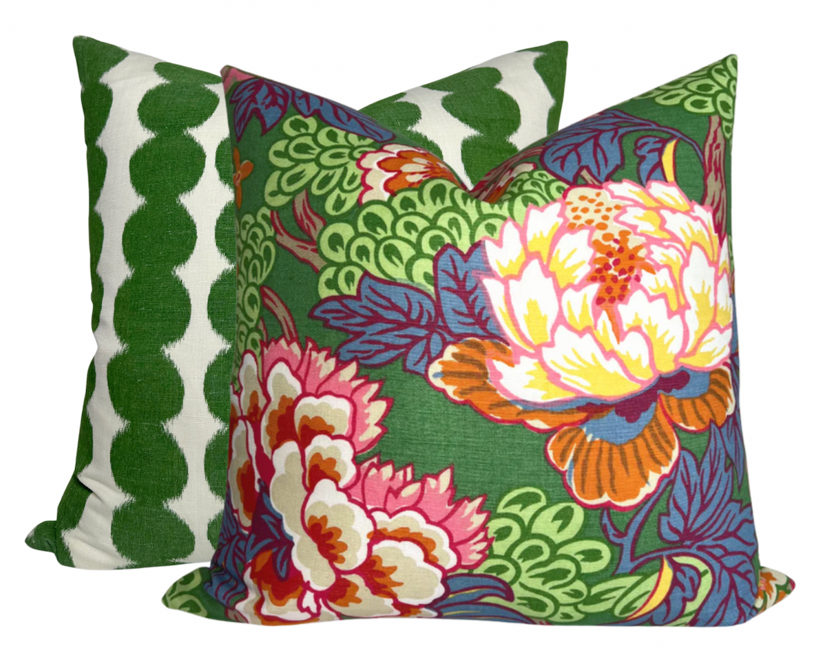 Full Circle Pillow in Green