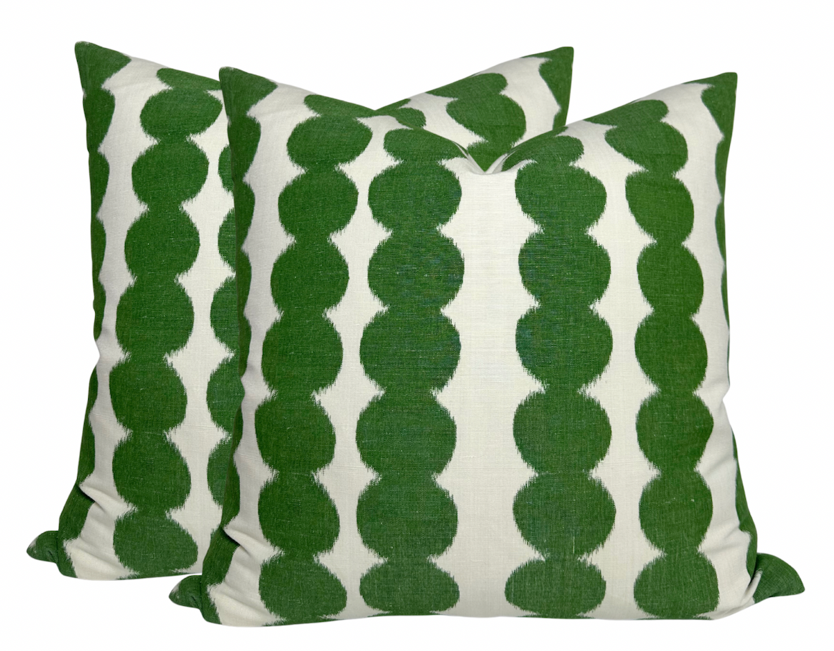 Full Circle Pillow in Green